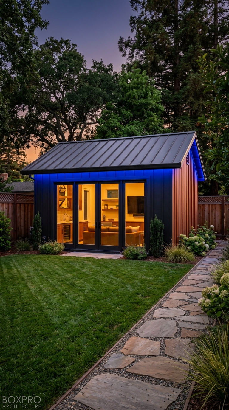 Custom Man Cave Sheds in Marysville, CA: The Sutter Studio Edition in Yuba City