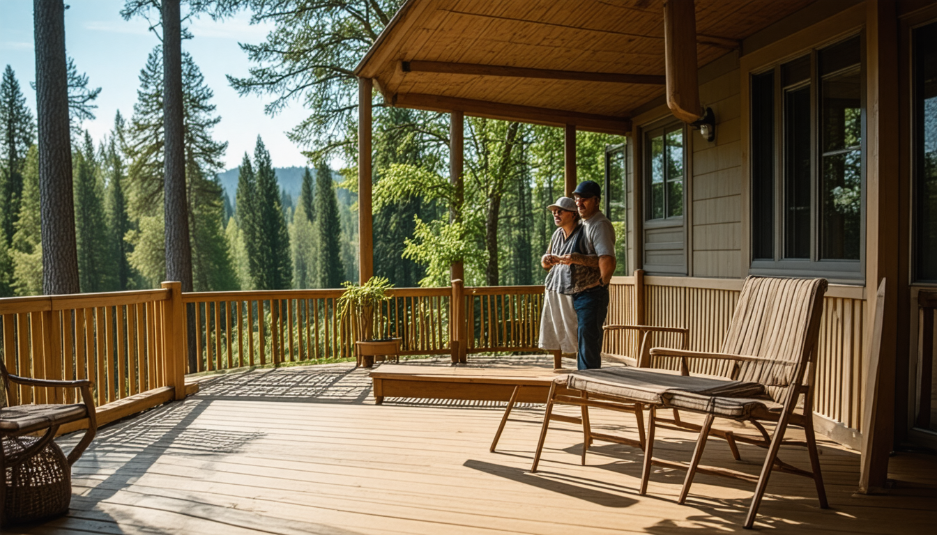How much does a deck builder in Marysville charge for a custom deck?
