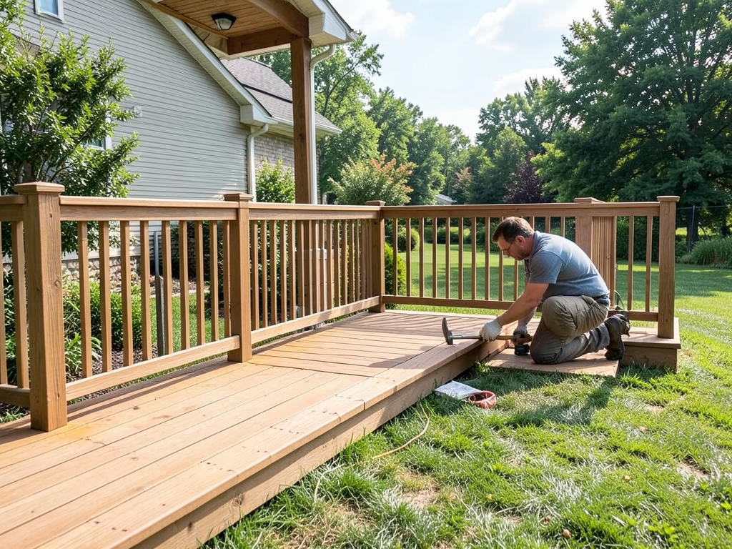 How much does a deck builder in Marysville charge for a custom deck?