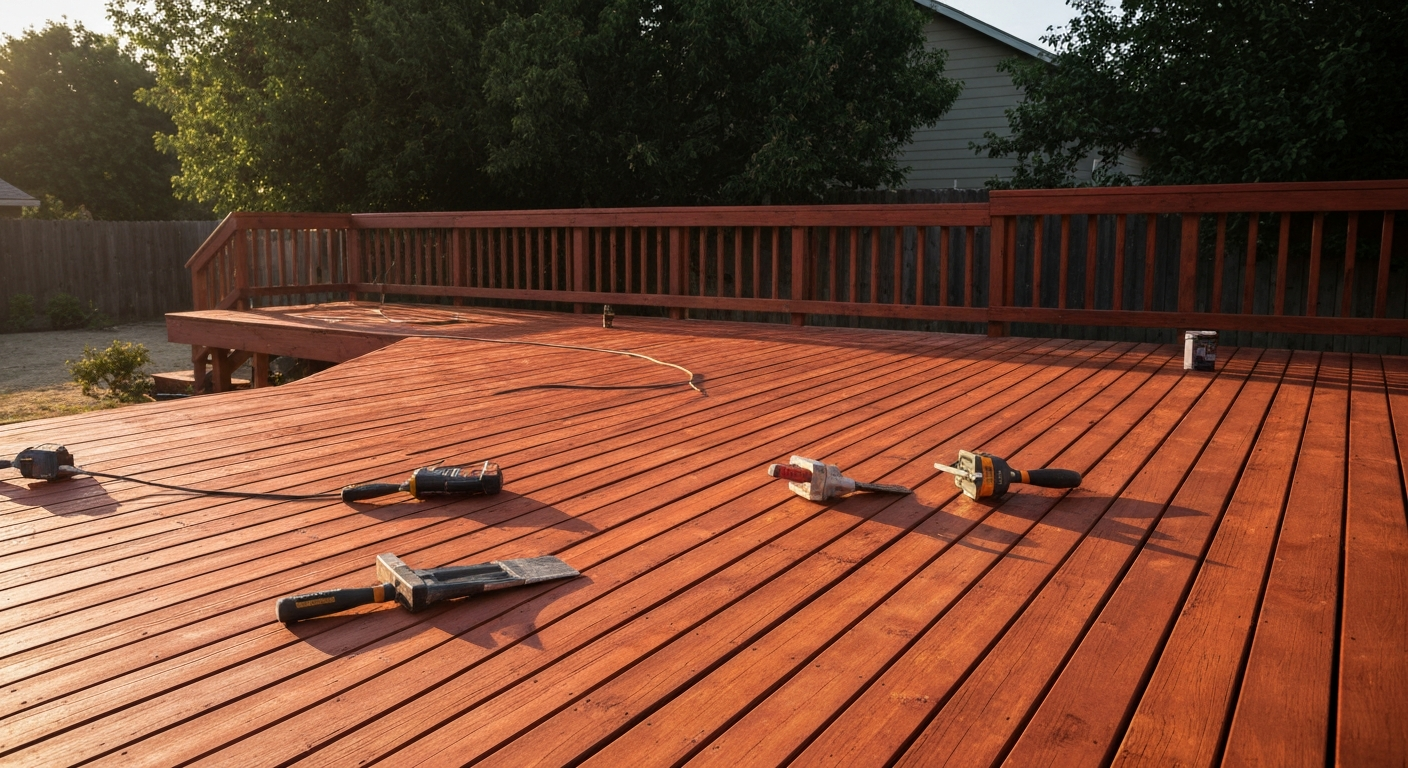 How much does deck landing repair cost in Yuba City CA? in Yuba City