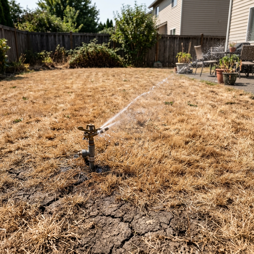 Why Yuba City Lawns Are Dying Despite Proper Watering in Yuba City