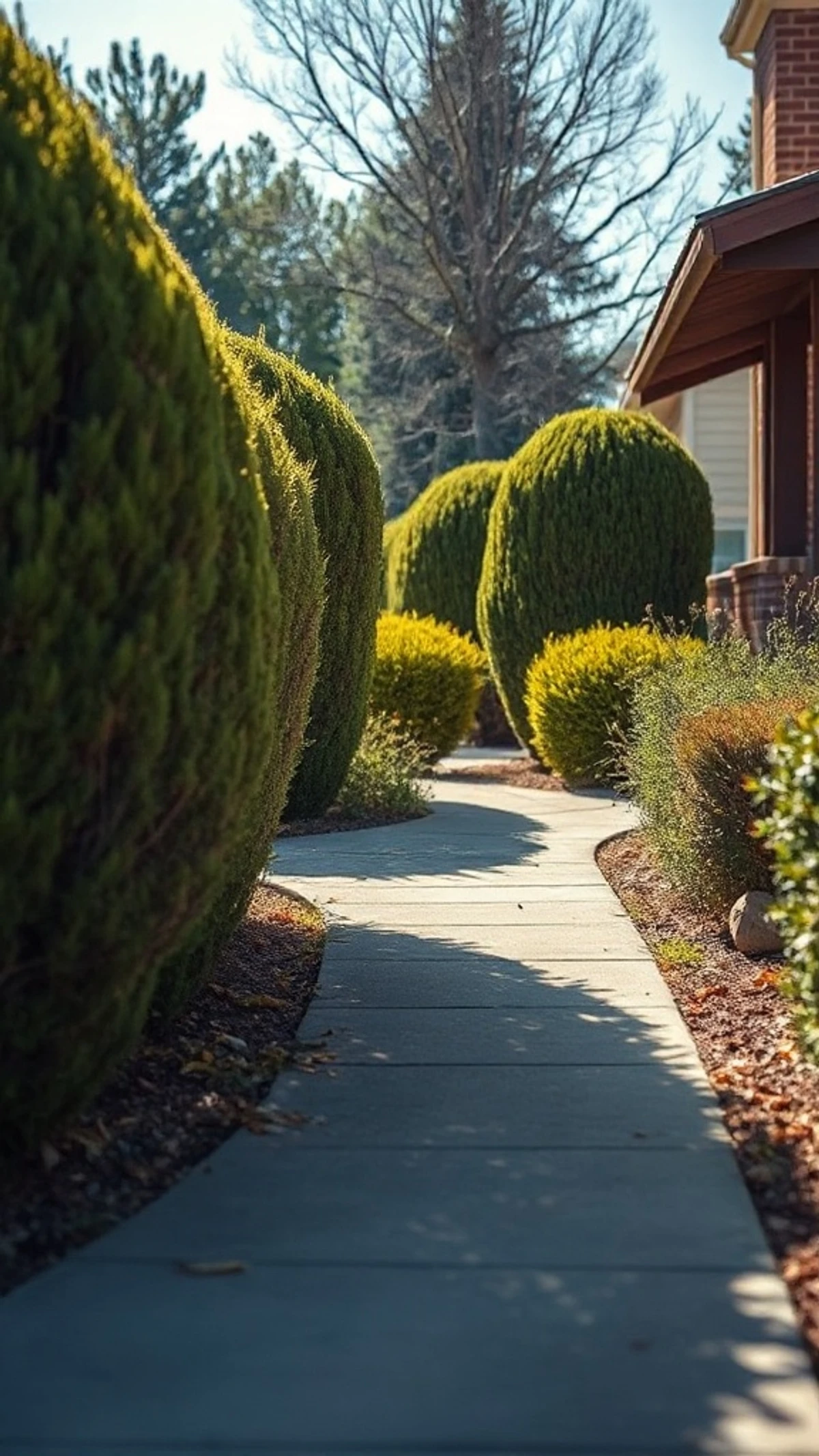 Your Overgrown Shrubs Are Blocking Walkways and Lowering Curb Appeal in Yuba City in Yuba City
