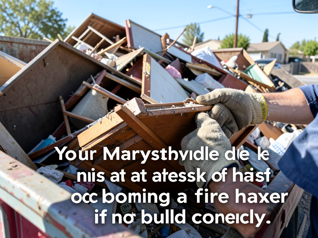 Your Marysville deck is at risk of becoming a fire hazard if not built correctly.