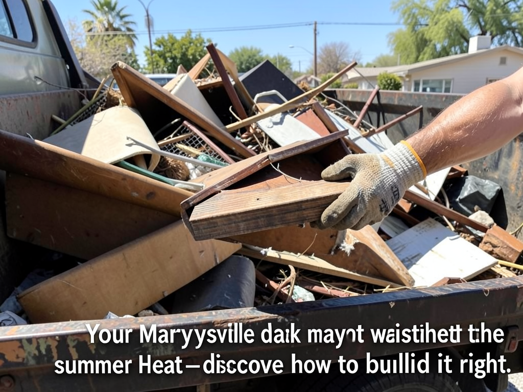 Your Marysville deck may not withstand the summer heat — discover how to build it right.