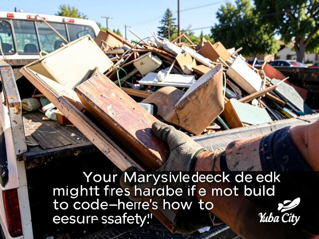 Your Marysville deck might be a fire hazard if not built to code — here's how to ensure safety.