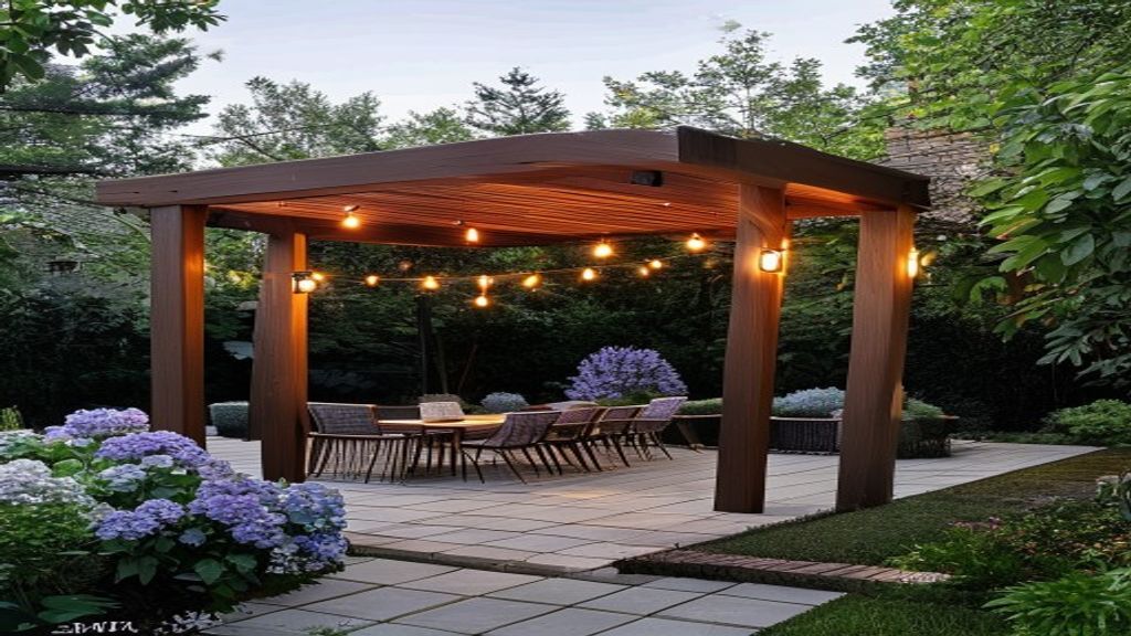 Custom Western Red Cedar Pergola Yuba City Architectural Detail