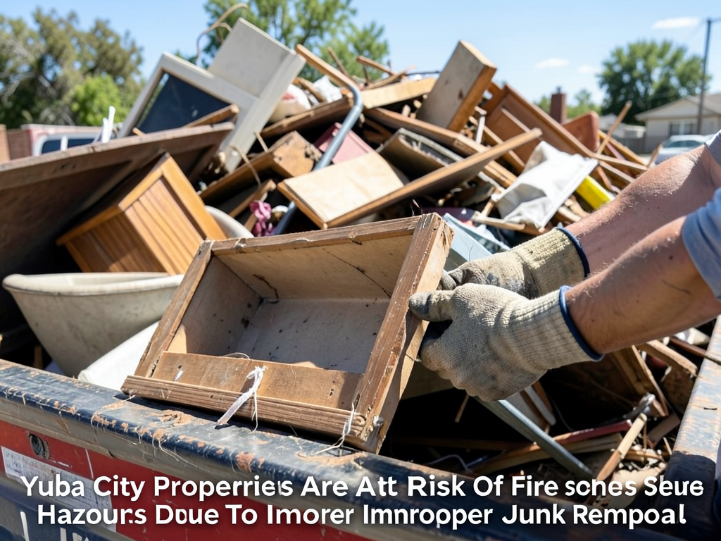 Yuba City Properties Are At Risk Of Fire Hazards Due To Improper Junk Removal