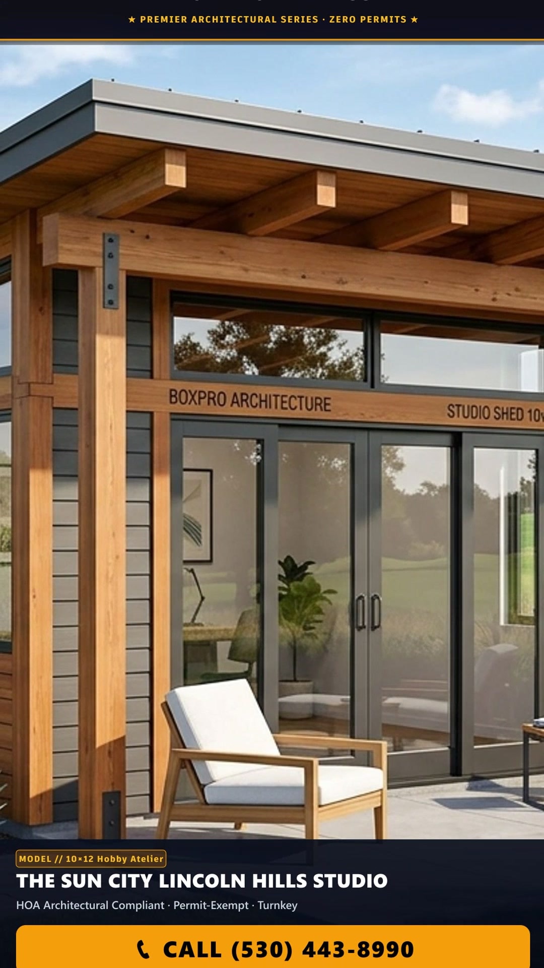 10x12 Luxury Artisan Atelier & Executive Retreat - Clerestory Sunlight & Physical Exhale