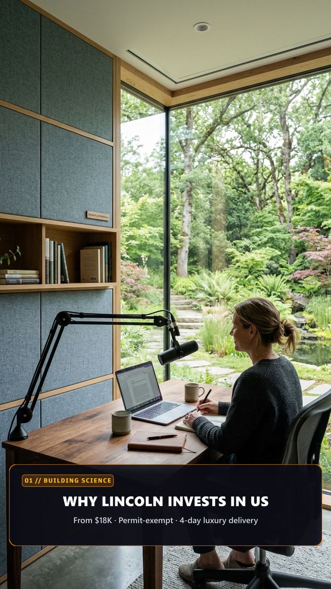 15x8 Modern Farmhouse Den & Creative Clubhouse - Clerestory Sunlight & Physical Exhale