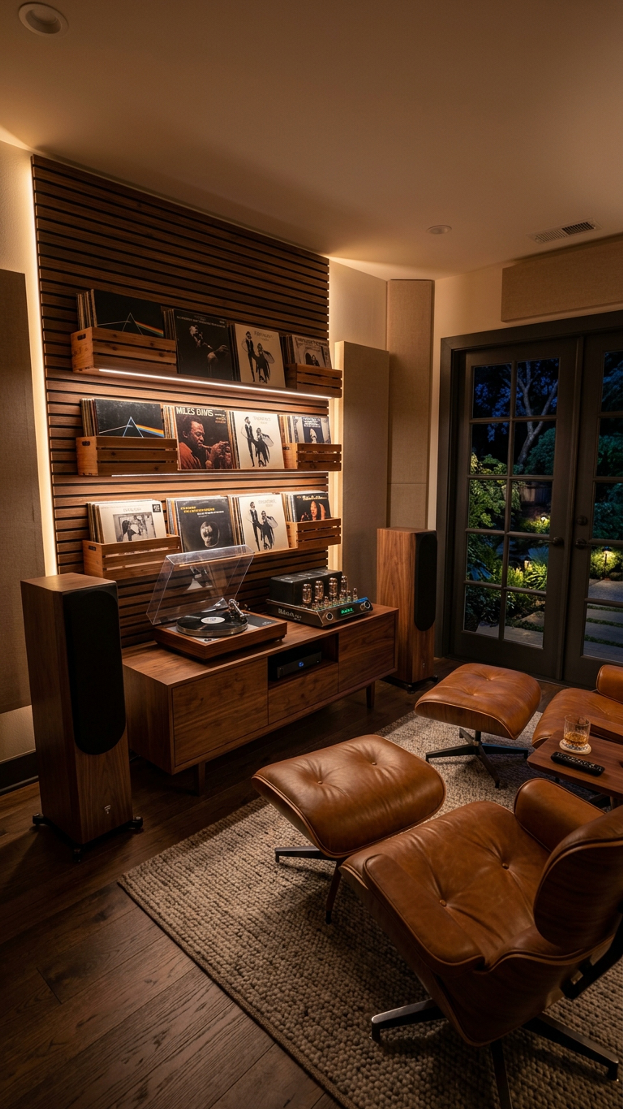 The Midnight Vinyl Sanctuary (15x8 Mono Slope) Interior Reveal