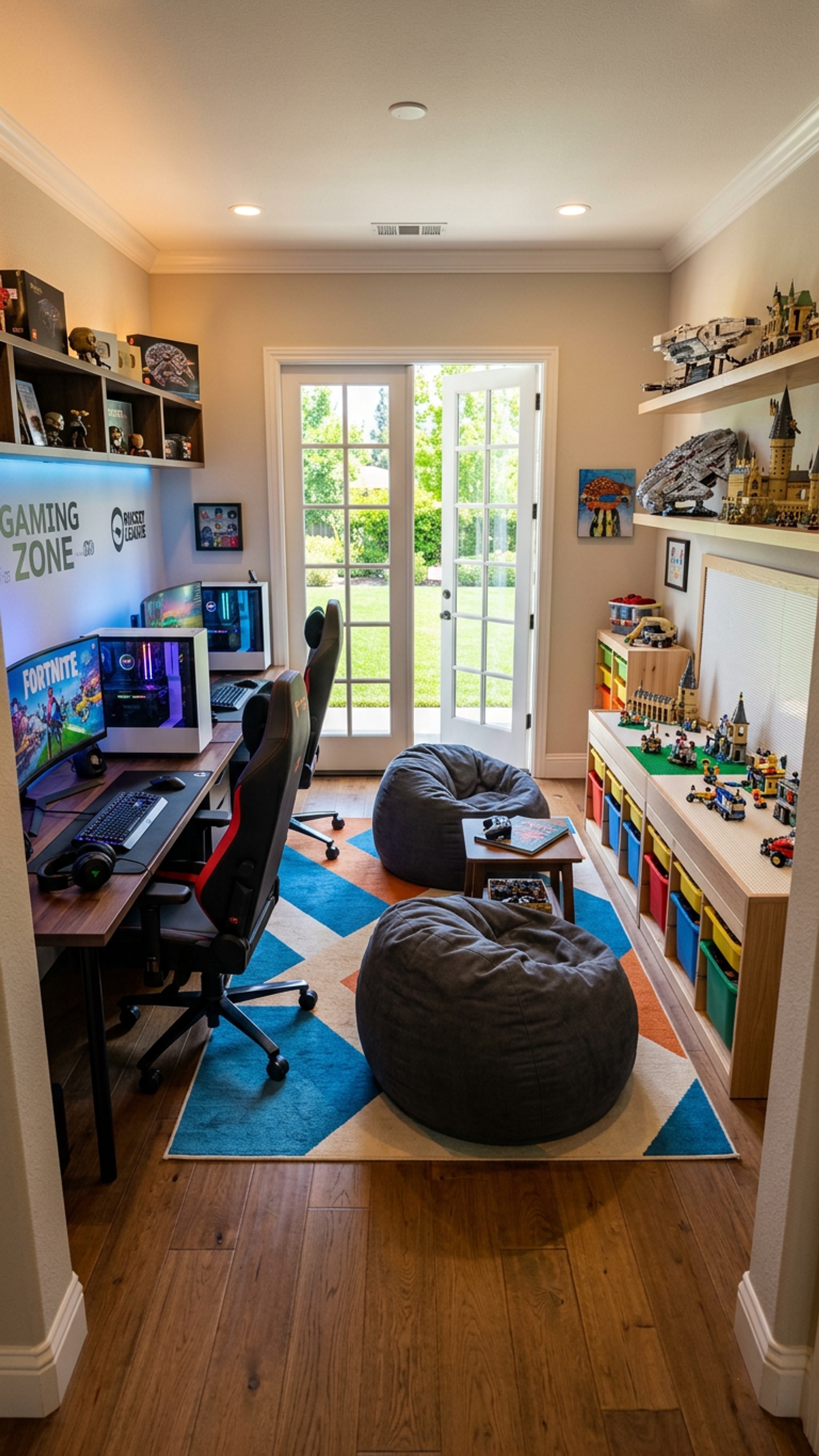 The Family Lego & Esports Gaming Citadel (15x8 Mono Slope) Interior Reveal