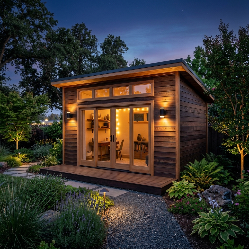 Architectural Harmony & Natural Daylight: Transforming The Sutter Studio 10x12 Into Yuba City’s Premier Garden Art & Creative Sanctuary in Yuba City