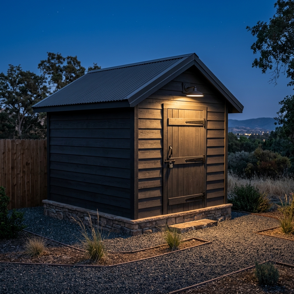 The Ironclad Oasis: Designing an All-Weather Solar Gear Vault & Outdoor Equipment Hub with The Valley Vault 10x12 in Yuba City