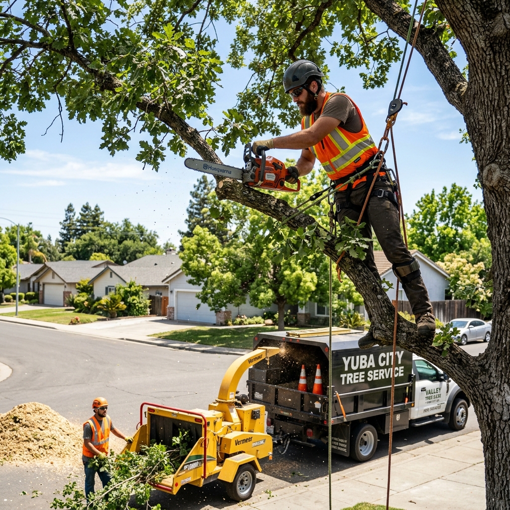 How much does professional tree trimming cost in Yuba City? in Yuba City