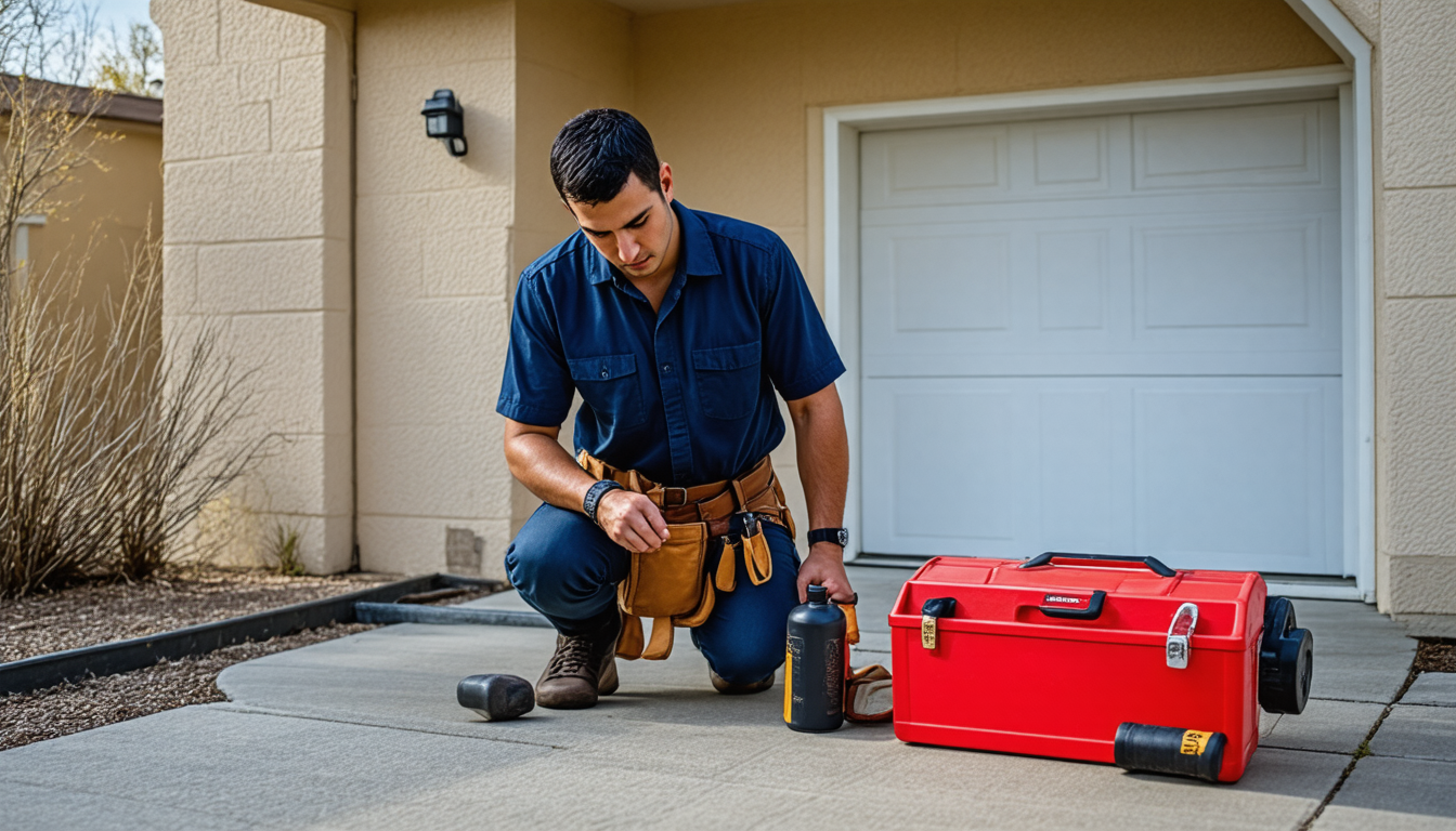 Your Yuba City garage door keeps sticking in the heat — here’s how a handyman can fix it fast. in Yuba City