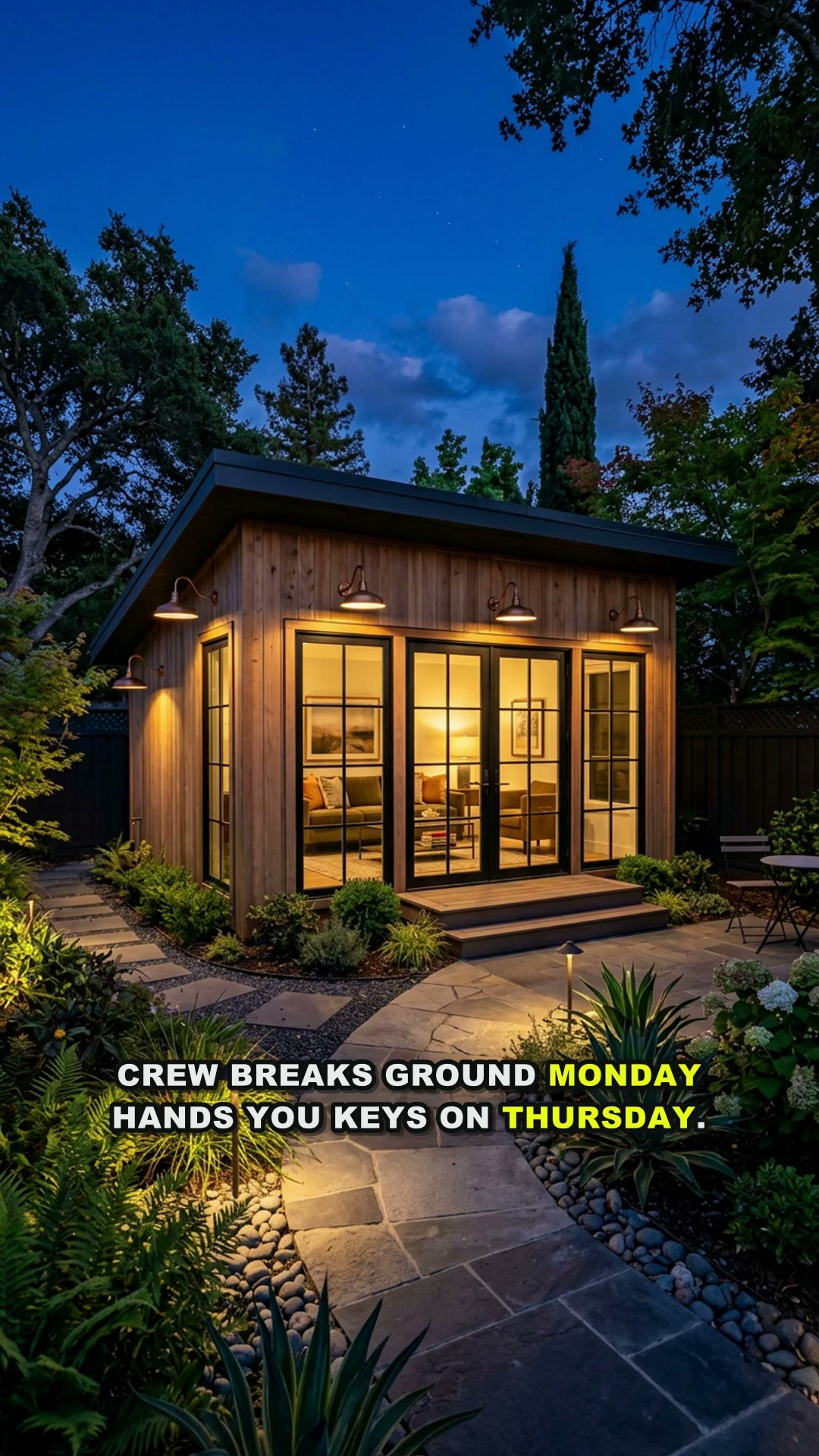 The 4-Day Turnkey Build Guarantee: Groundbreak Monday, Keys Thursday