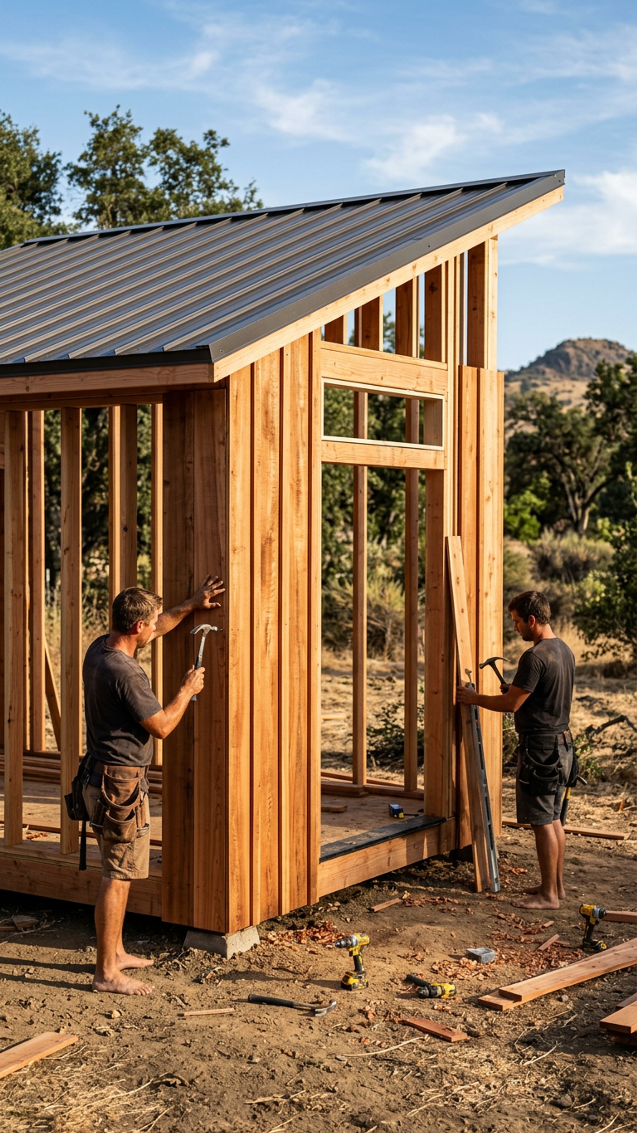 Architecture of Calm: The 15x8 Mono-Sloped Footprint