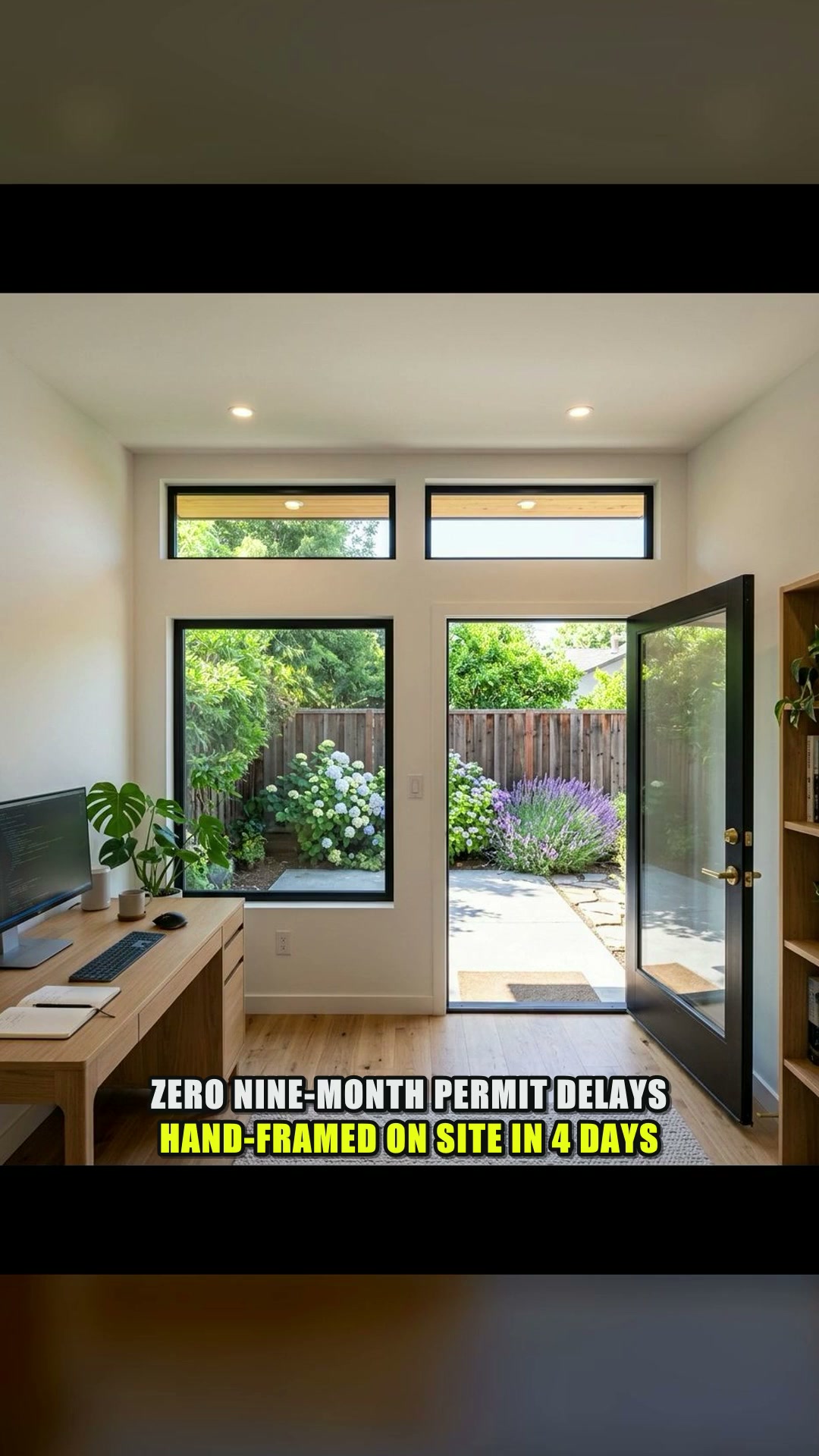 The Yuba City 10×12 Sutter Studio WFH Sanctuary (Double Aha Framework): Why Hand-Framing in 4 Days Beats Contractor Chaos