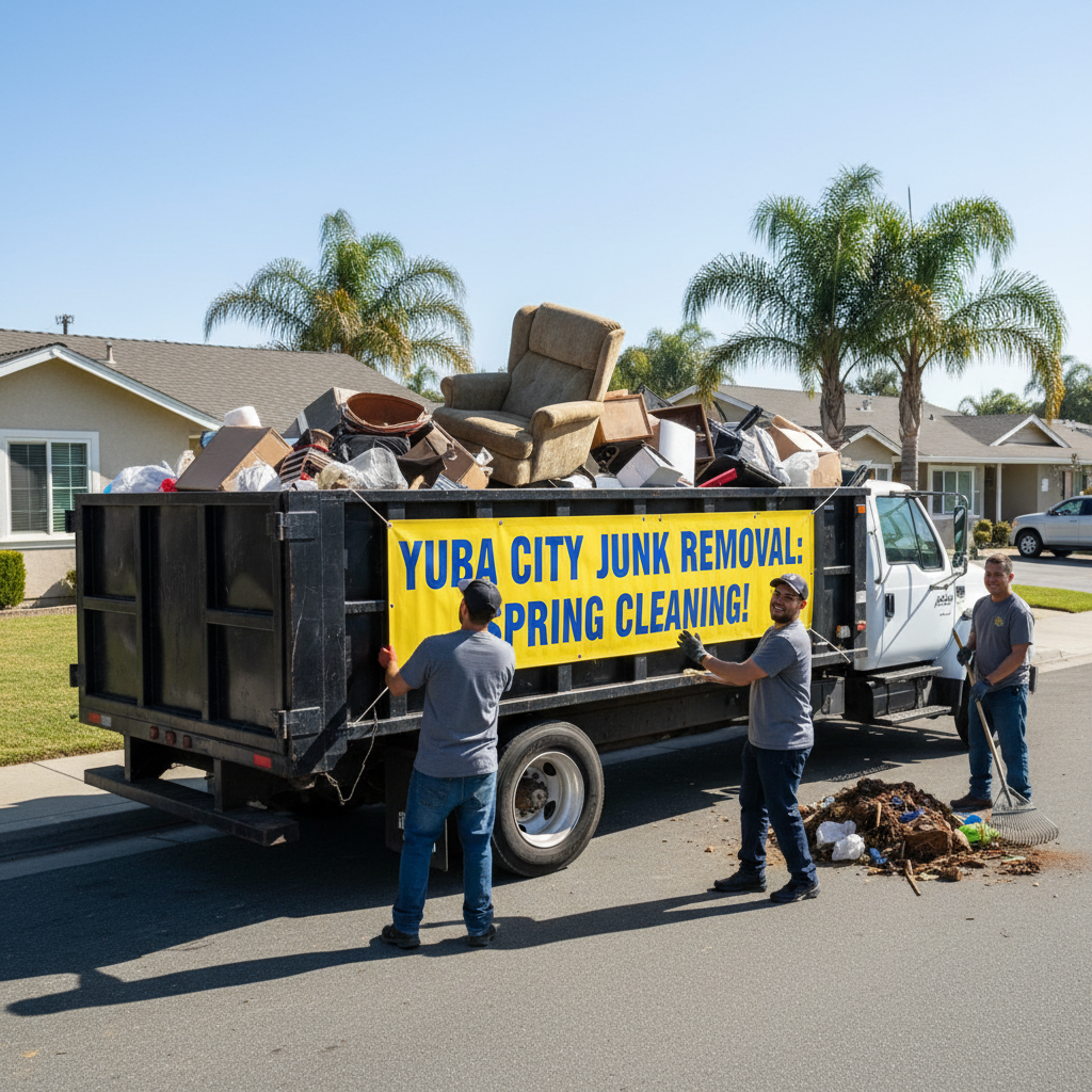 Junk Removal for Spring Cleaning Yuba City: Refresh Your Home in Yuba City