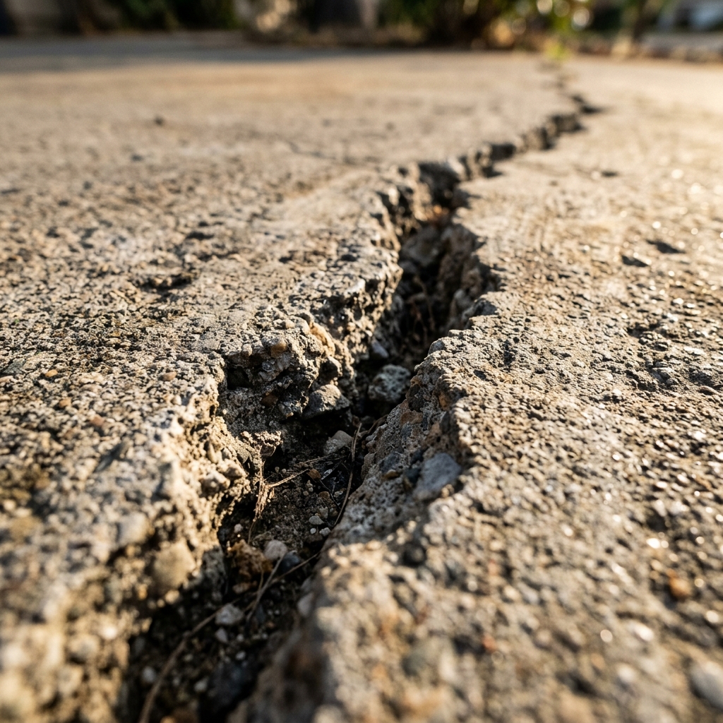 The Danger of Cracked Driveways: Why Your Live Oak Home is at Risk
