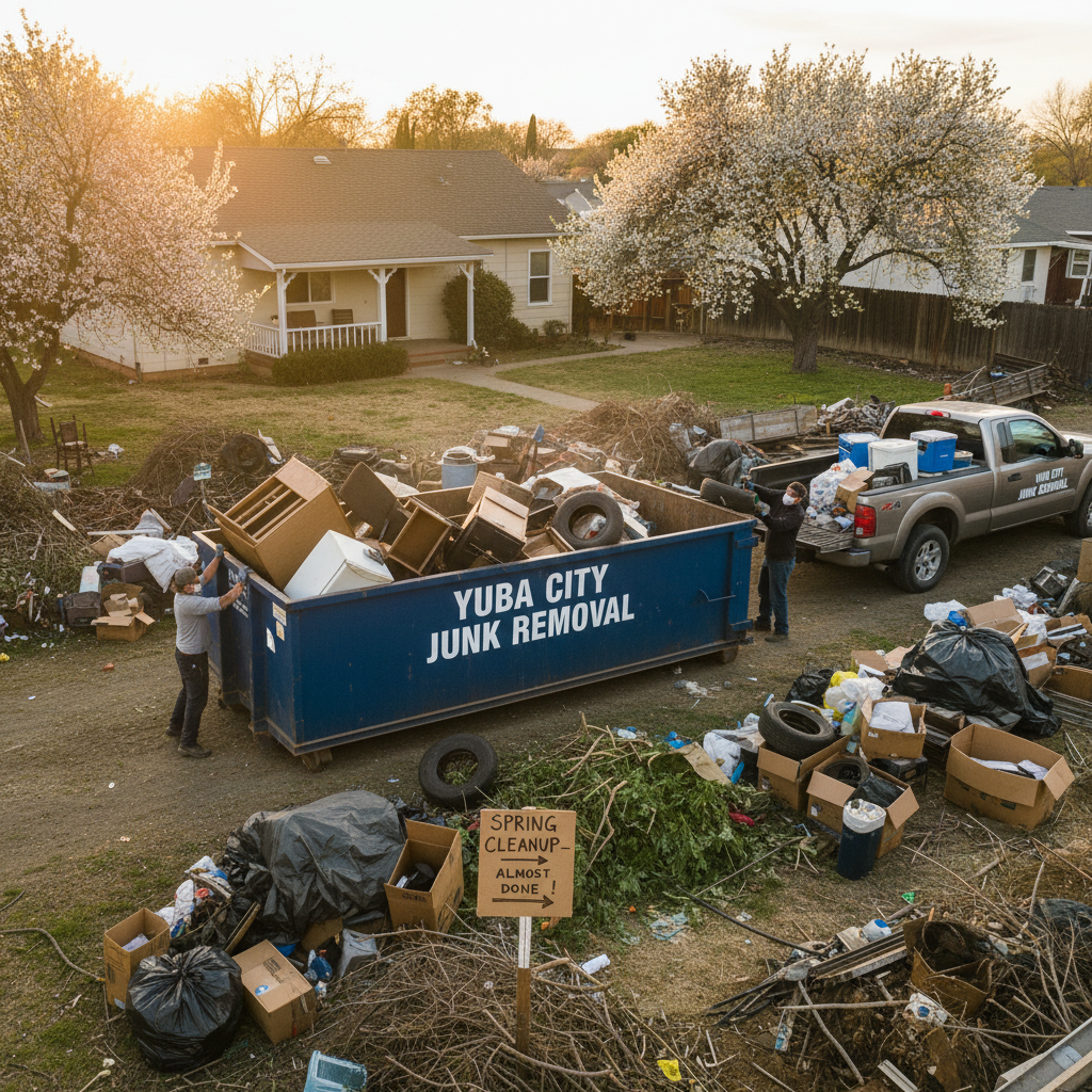 Sell Junk Before Removal Yuba City – Turn Your Clutter Into Cash Before the Almond Petals Hit the Ground in Yuba City