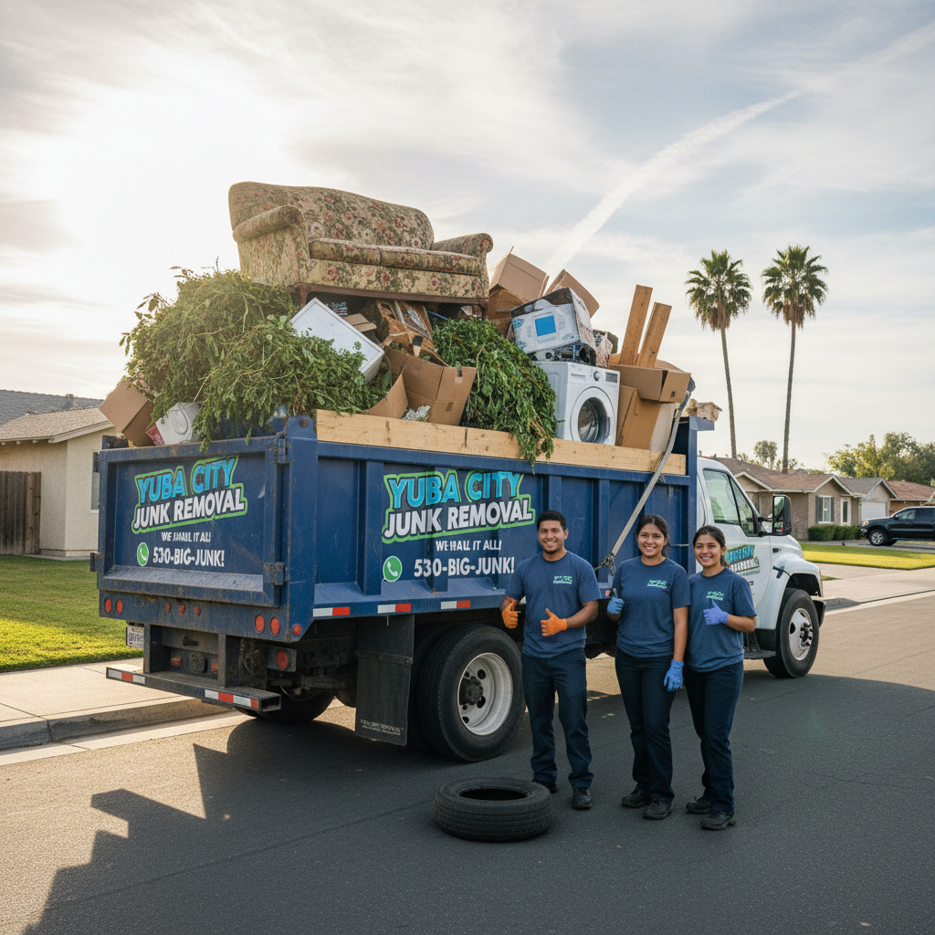 Spring into Action: Refresh Your Yard with Professional Junk Removal in Yuba City in Yuba City