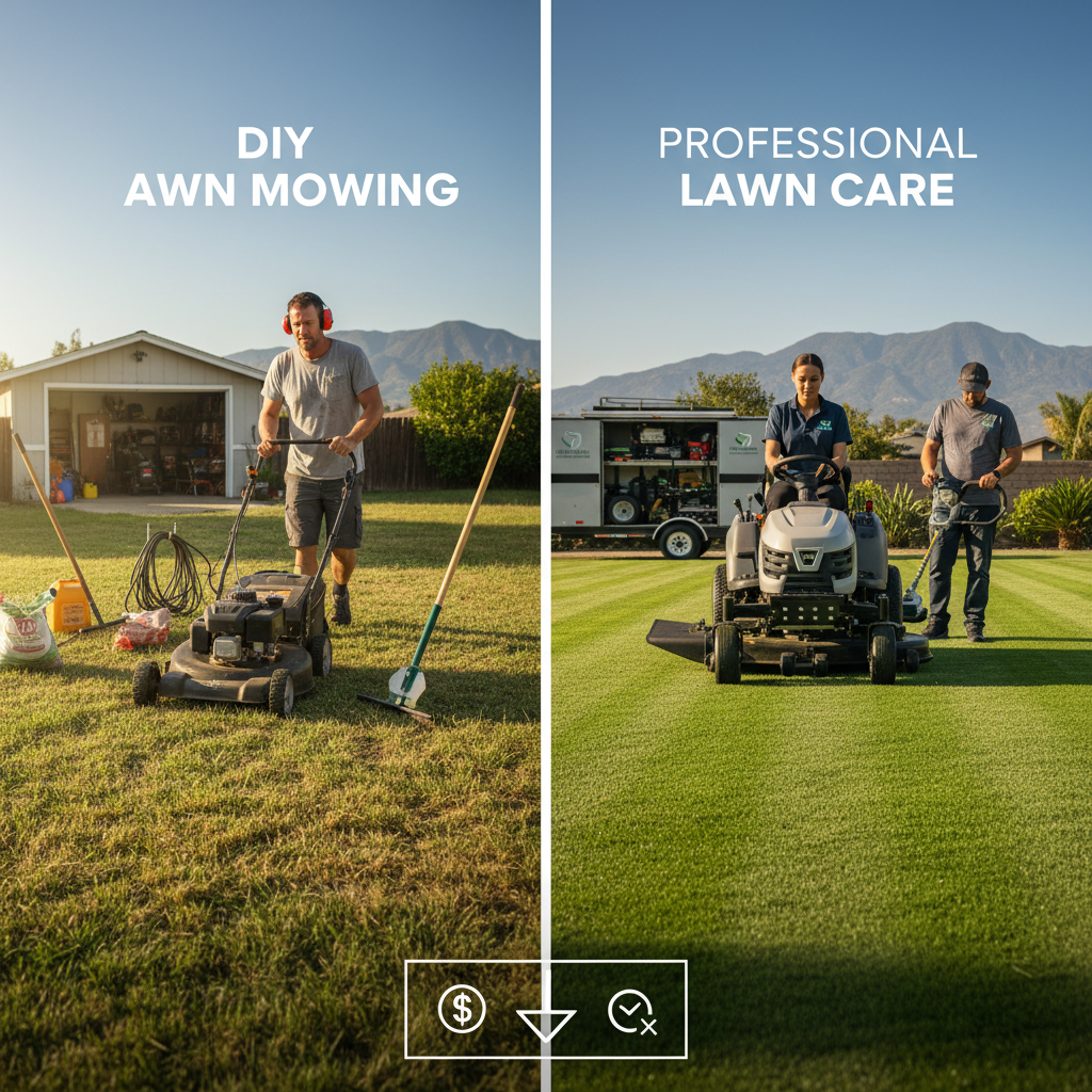What's the Real Cost of DIY Lawn Mowing in Yuba City vs Hiring a Pro? in Yuba City