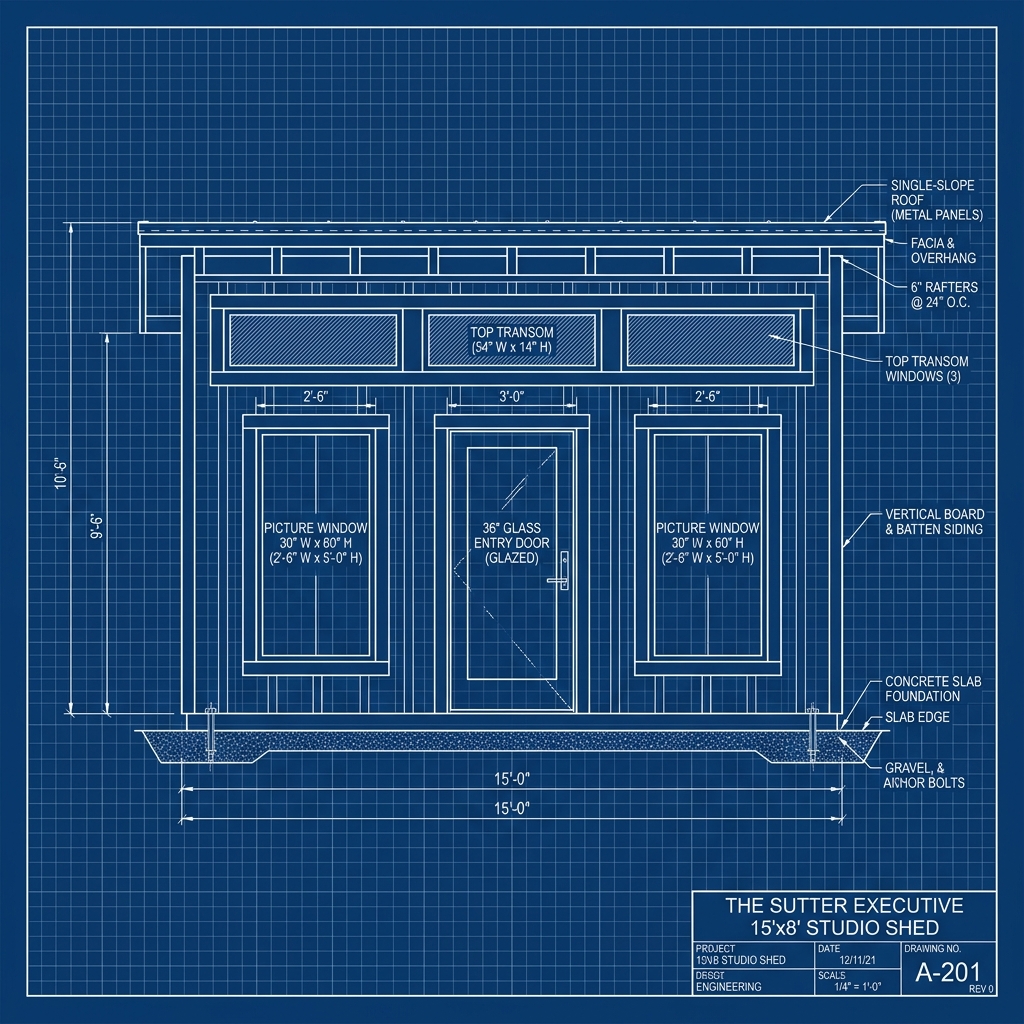Slide 5: Commercial Grade Framing: Heavy headers and seismic anchoring built for decades of use.