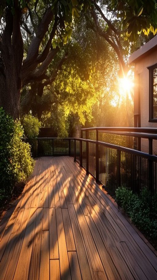 Custom 12x16 Redwood Deck Building in Live Oak — Built to Order