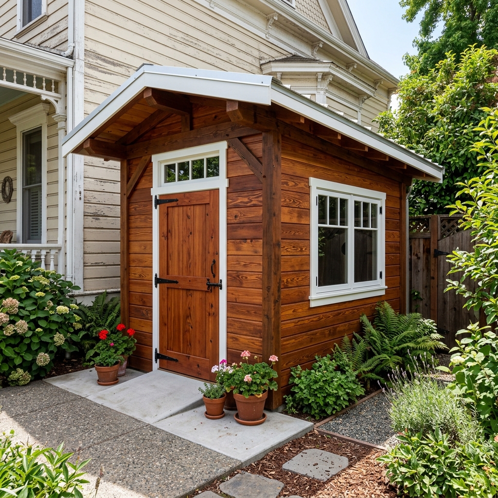 Live Oak CA Side-Yard Utility Shed Builder Guide: NorCal Lean-To 8x12 Compact Solutions