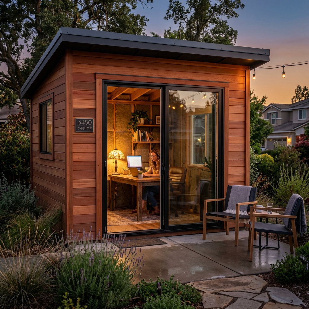 hoa approved backyard shed plumas lake