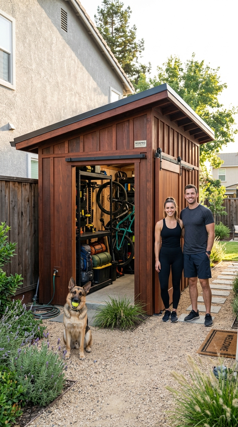 The NorCal Lean-To (8×12 Side-Yard Specialist) in Gridley, CA