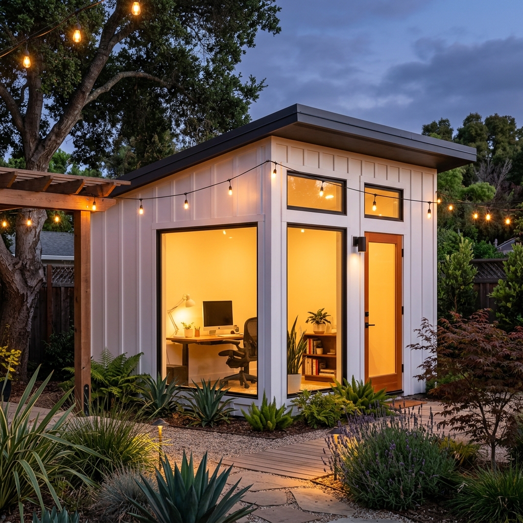 The Ultimate Backyard Home Office Studio for NorCal WFH Pros