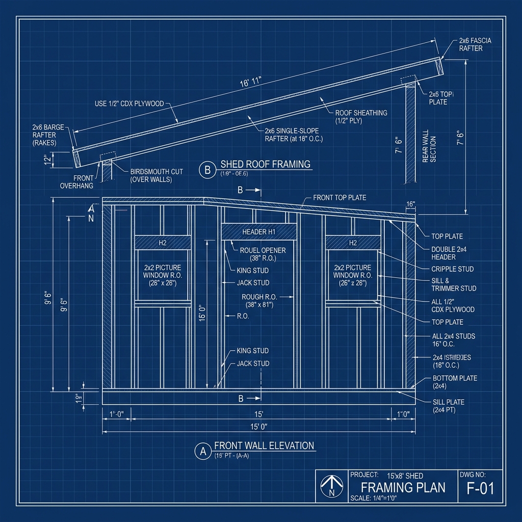 Slide 5: Architectural Integrity: 120 sq ft blueprint designed to comply with California CRC R105.2.