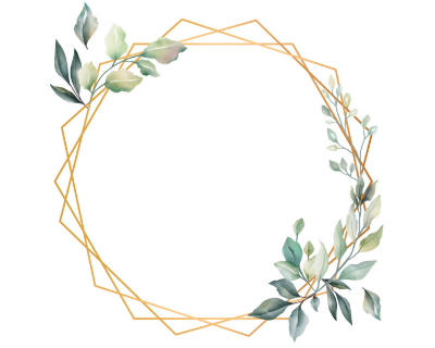 Gold and flowers