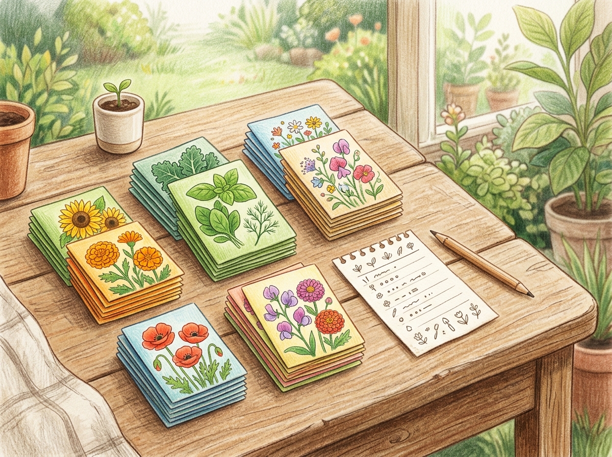 Check your stored seed packets
