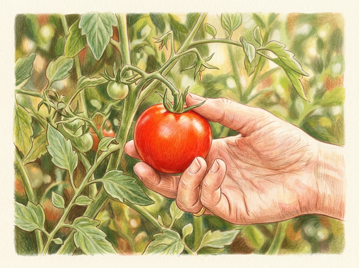 When to Pick Late-Summer Tomatoes