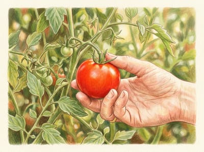 When to Pick Late-Summer Tomatoes