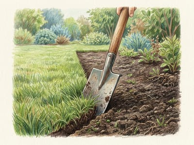 Cut clean edges on your lawn