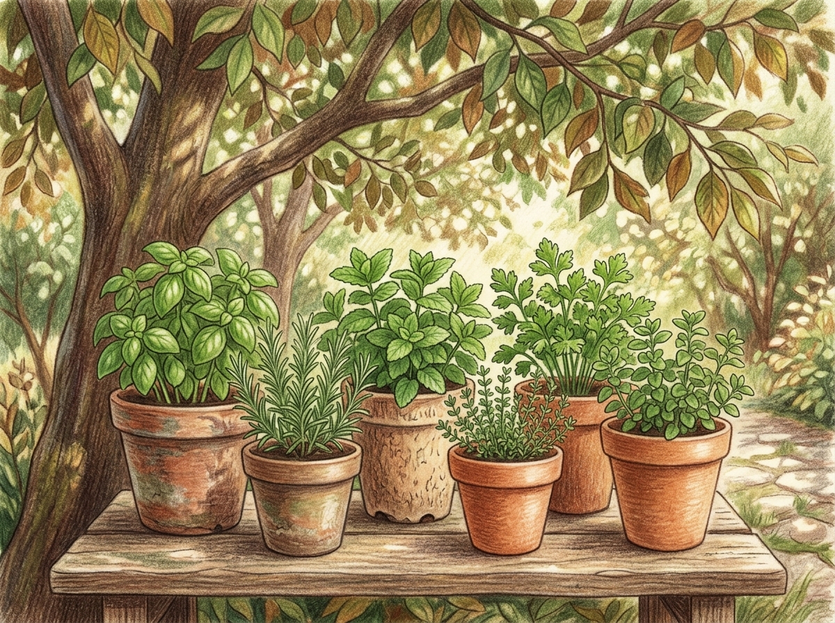Move Potted Plants to Shade