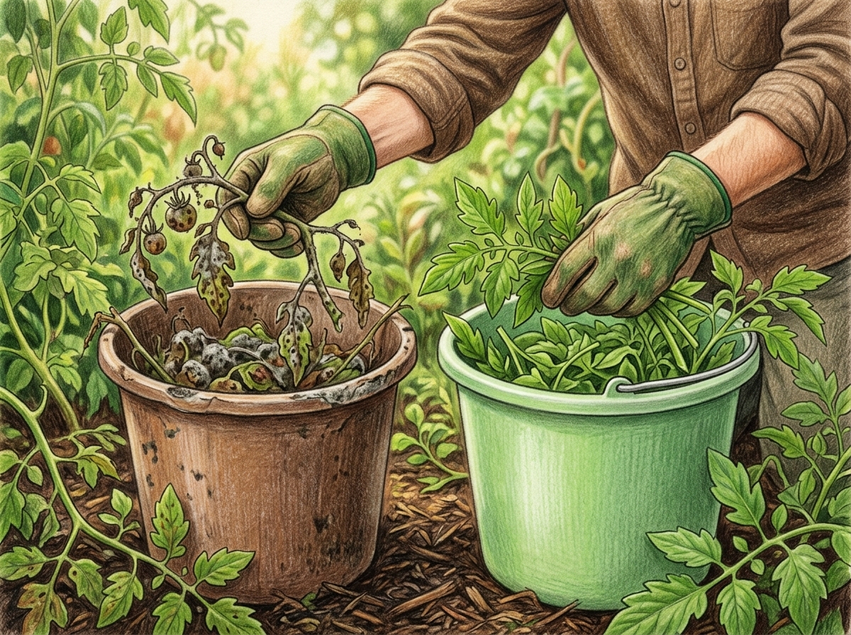 Keep Plant Diseases Out of Your Compost