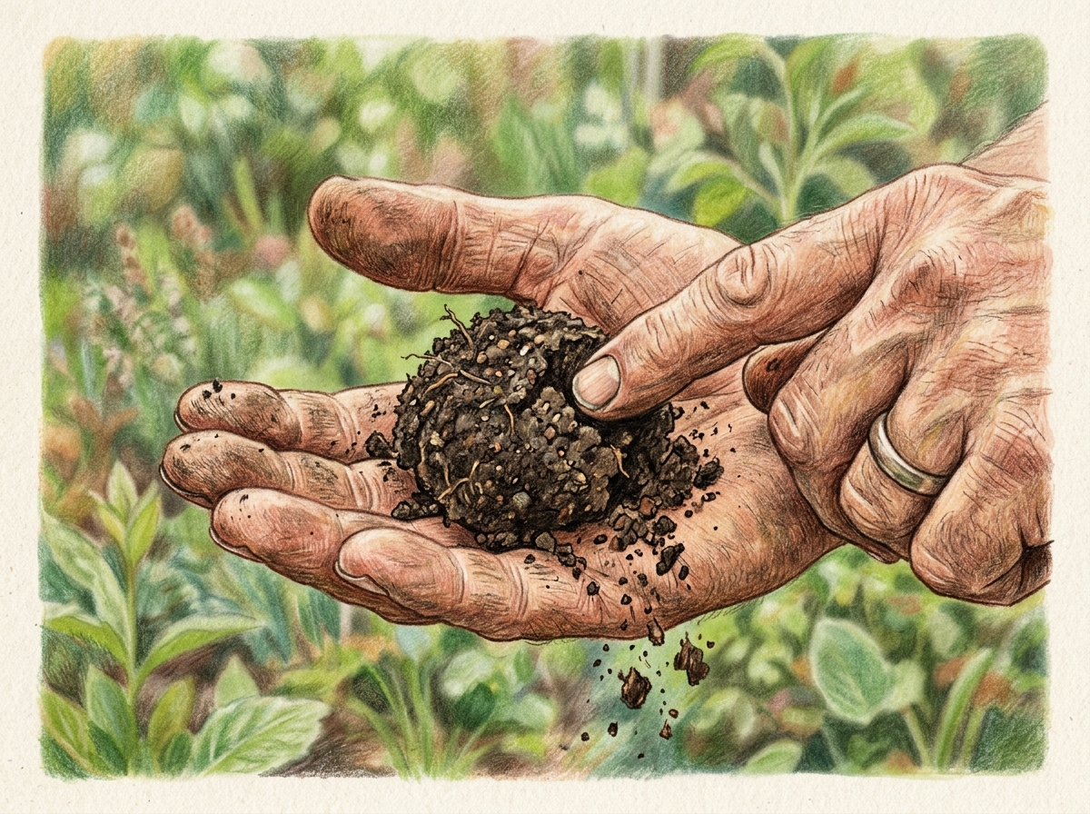Perform a soil crumble test before spring