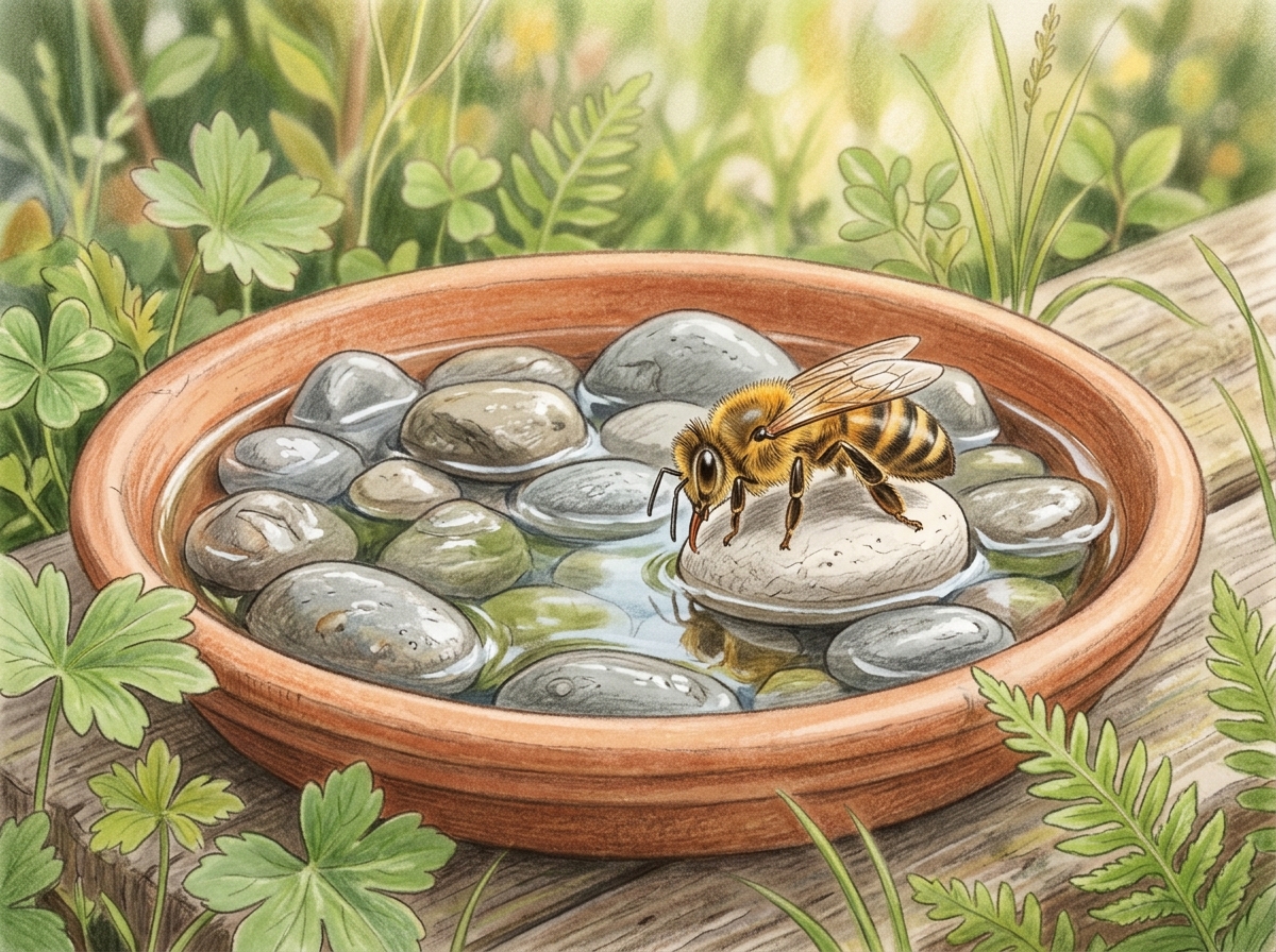 Provide Safe Water for Emerging Bees