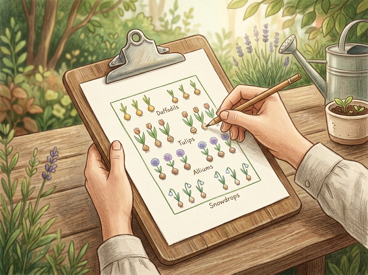 Plan Your Spring Bulb Layout