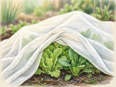 Wait to Remove Morning Frost Covers