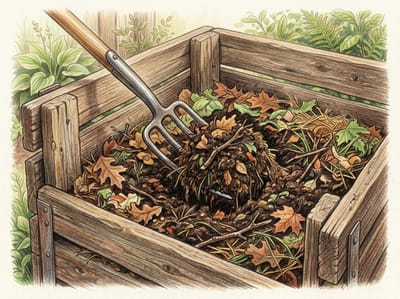 Turn Your Compost Pile to Speed It Up