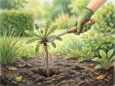Stop Taproot Weeds Storing Winter Energy