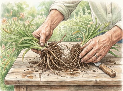 Divide Perennial Clumps for Free Plants