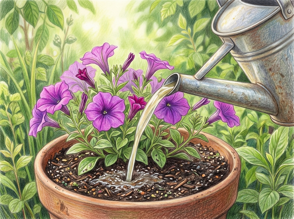 Apply Liquid Potash to Spring Annuals
