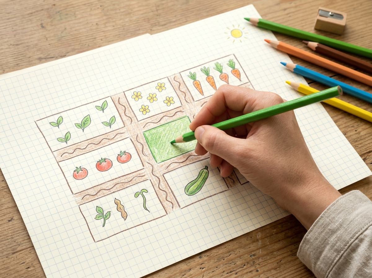 Map Your Vegetable Beds on Paper